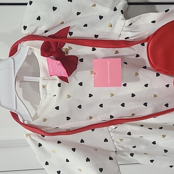 12 months hearts outfit Isaac mizrahi - Picture 3 of 3